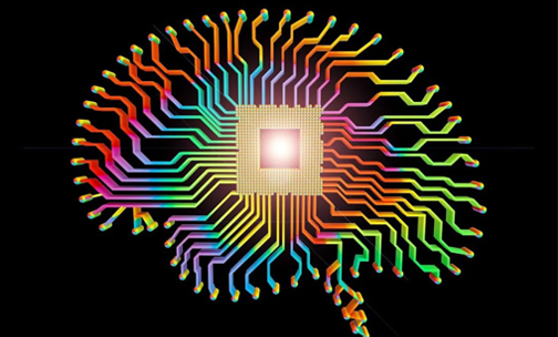 Towards an Optoelectronic Chip That Mimics the Human Brain